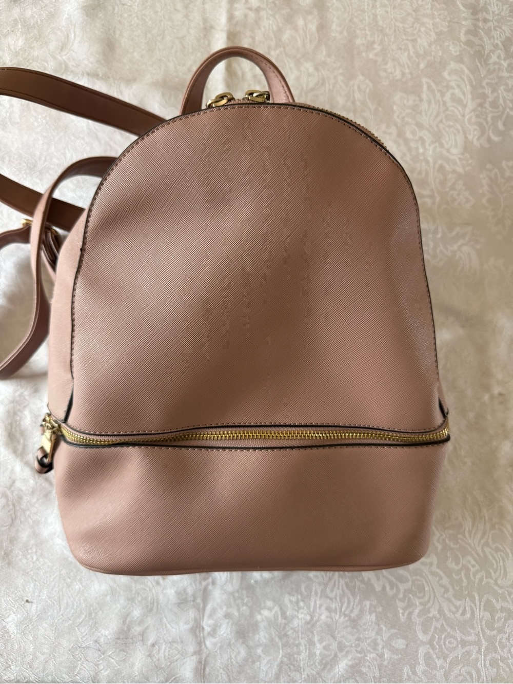 Classic Blush Pink Women’s Mini Backpack